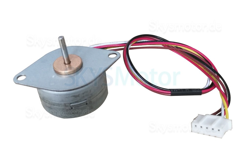 Oukeda Permanentmagnet Schrittmotor 4 Phasen OK25BY15-50-5 7,5 Grad 0,24A 44mN.m